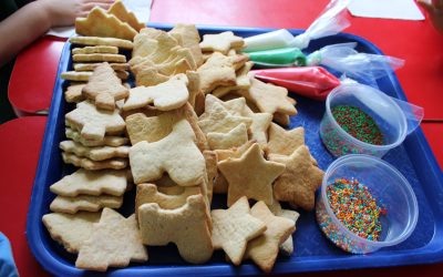 Niñas y niños del CEDIN compartieron en celebración de Navidad