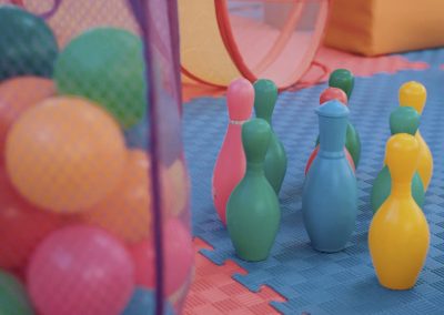 Palos de bowling gimnasio CEDIN